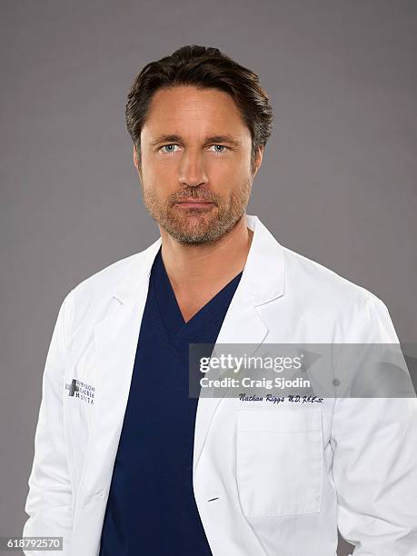 Walt Disney Television via Getty Imagess 'Greys Anatomy' stars Martin Henderson as Dr. Nathan Riggs.