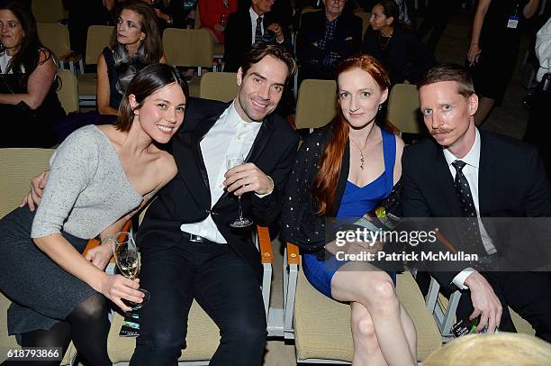 Erin Baiano, Gonzalo Garcia, Gillian Murphy and Ethan Stiefel attend the Works & Process Rotunda Projects Gala at the Guggenheim at Guggenheim Museum...