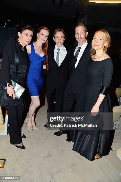 Judith M Hoffman, Gillian Murphy, Daniil Simkin, Ethan Stiefel and Jennifer Chaitman attend the Works & Process Rotunda Projects Gala at the...