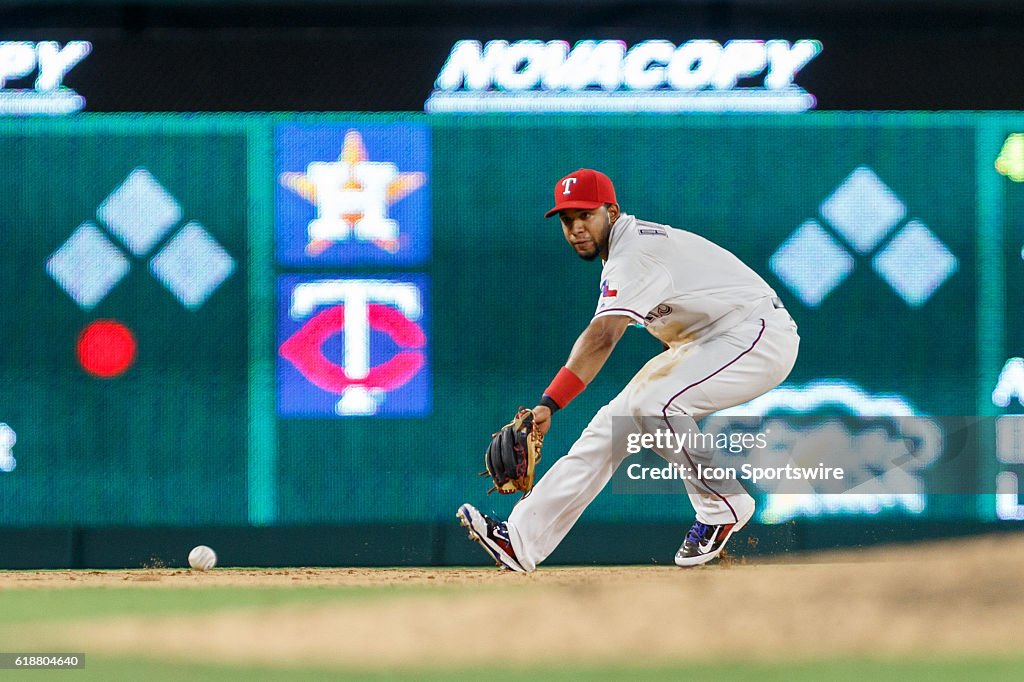 MLB: AUG 10 Rockies at Rangers