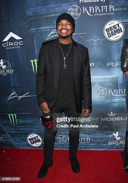 Recording Artist Ne-Yo attends Maxim Magazine's annual Halloween party on October 22, 2016 in Los Angeles, California.