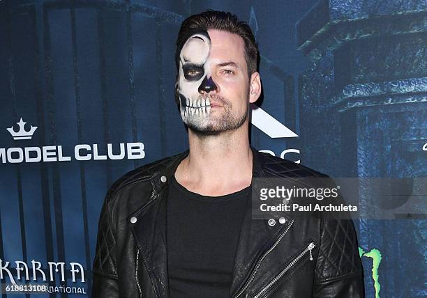 Actor Shane West attends Maxim Magazine's annual Halloween party on October 22, 2016 in Los Angeles, California.