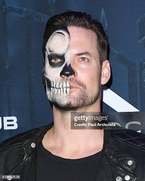 Actor Shane West attends Maxim Magazine's annual Halloween party on October 22, 2016 in Los Angeles, California.