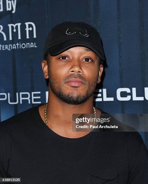 Rapper Lil Romeo attends Maxim Magazine's annual Halloween party on October 22, 2016 in Los Angeles, California.