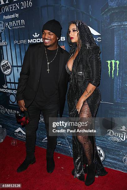 Recording Artist Ne-Yo attends Maxim Magazine's annual Halloween party on October 22, 2016 in Los Angeles, California.