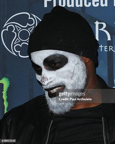 Actor / Model Tyson Beckford attends Maxim Magazine's annual Halloween party on October 22, 2016 in Los Angeles, California.