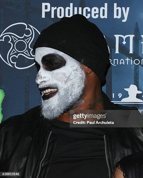 Actor / Model Tyson Beckford attends Maxim Magazine's annual Halloween party on October 22, 2016 in Los Angeles, California.