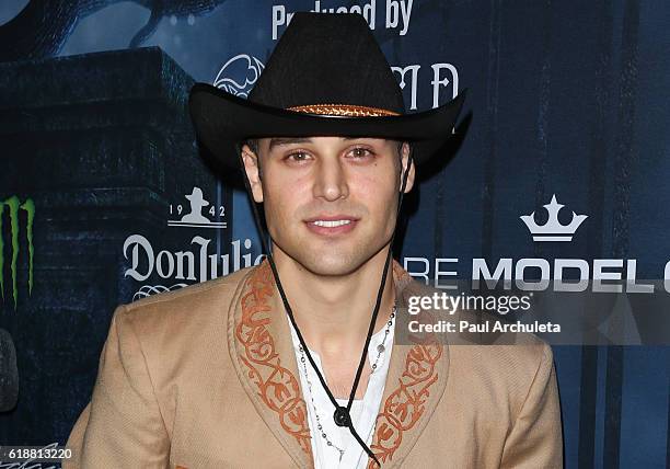 Actor Ryan Guzman attends Maxim Magazine's annual Halloween party on October 22, 2016 in Los Angeles, California.
