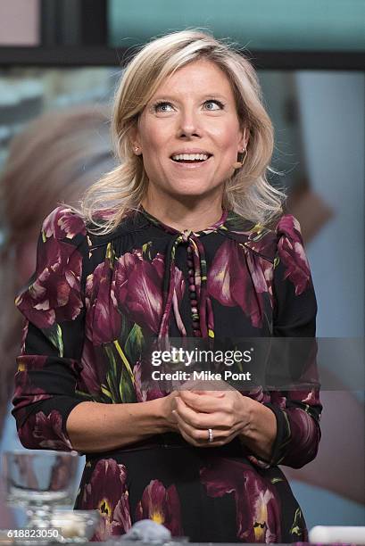Sophie Kallinis LaMontagne attends the Build series to discuss "Georgetown Cupcake" at AOL HQ on October 28, 2016 in New York City.