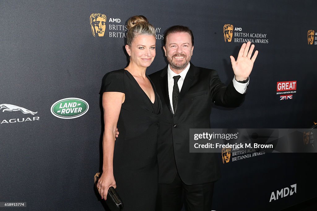 2016 AMD British Academy Britannia Awards Presented by Jaguar Land Rover And American Airlines - Arrivals