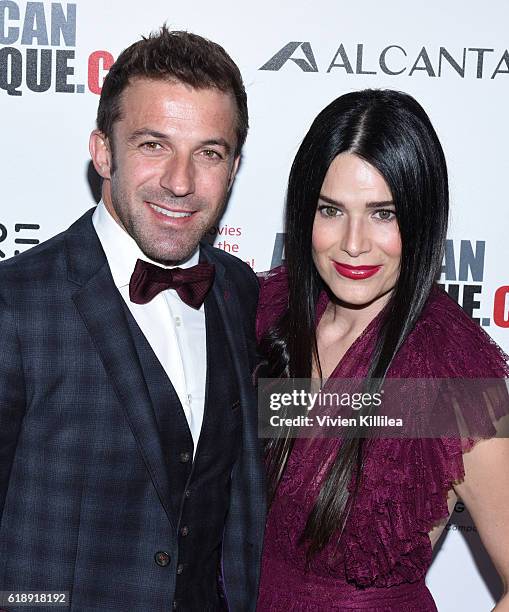 Alessandro Del Piero attends the 30th Annual American Cinematheque Awards Gala at The Beverly Hilton Hotel on October 14, 2016 in Beverly Hills,...