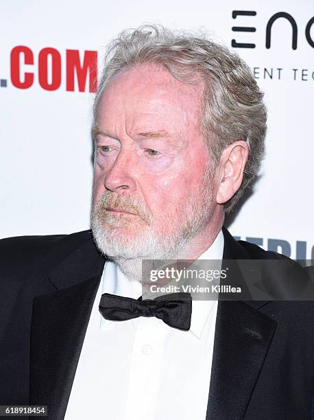 Director Ridley Scott attends the 30th Annual American Cinematheque Awards Gala at The Beverly Hilton Hotel on October 14, 2016 in Beverly Hills,...