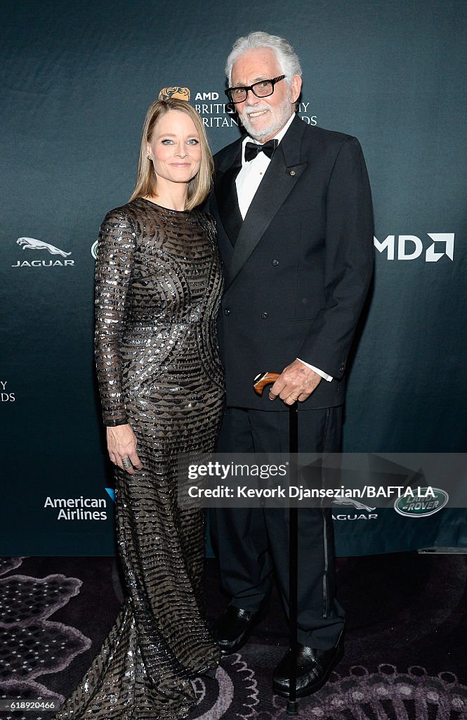 2016 AMD British Academy Britannia Awards Presented by Jaguar Land Rover And American Airlines - Red Carpet