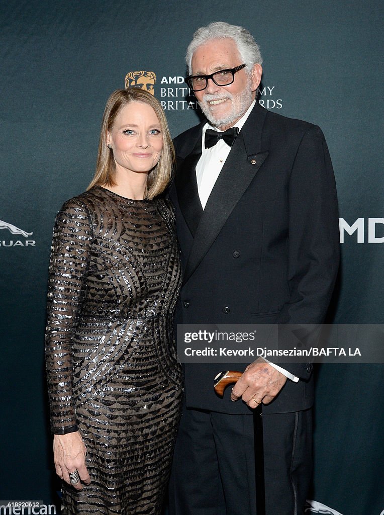 2016 AMD British Academy Britannia Awards Presented by Jaguar Land Rover And American Airlines - Red Carpet