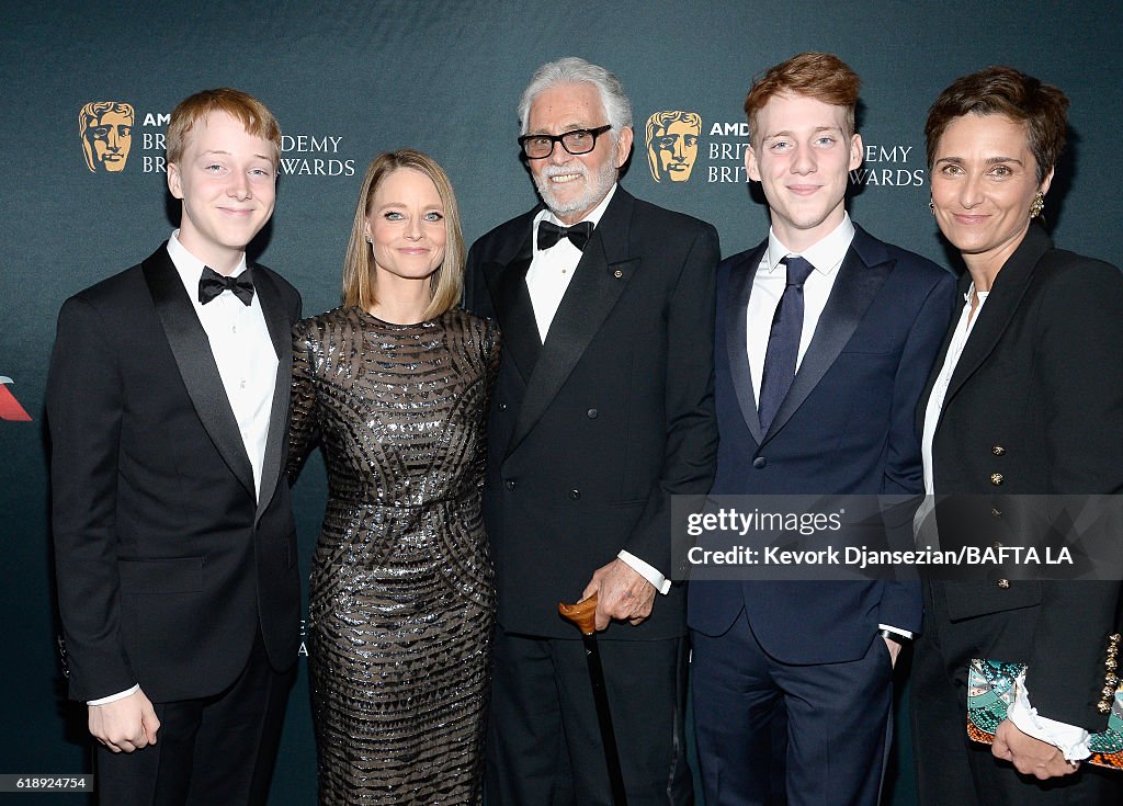 2016 AMD British Academy Britannia Awards Presented by Jaguar Land Rover And American Airlines - Red Carpet