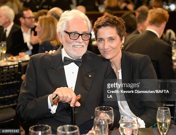 Actor David Hedison and photographer/director Alexandra Hedison attend the 2016 AMD British Academy Britannia Awards presented by Jaguar Land Rover...