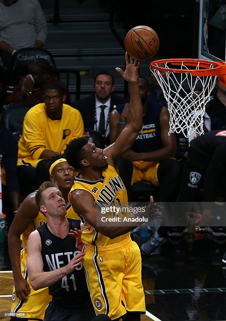Brooklyn Nets v Indiana Pacers