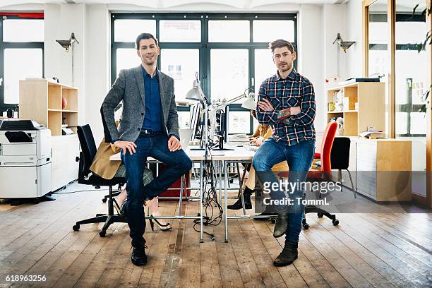 start-up business team in office - founder stock pictures, royalty-free photos & images