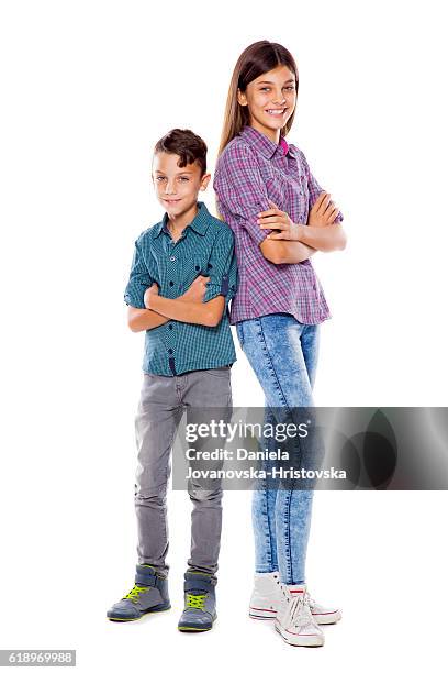 brother and sister - brother stock pictures, royalty-free photos & images