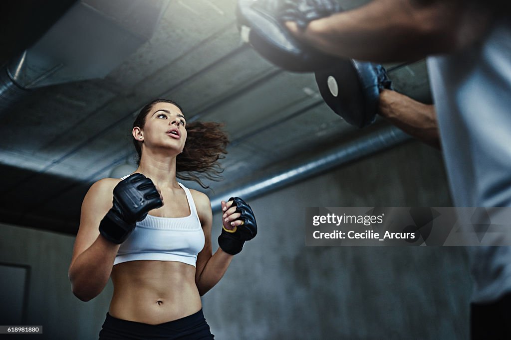 Boxing her way to a knockout body