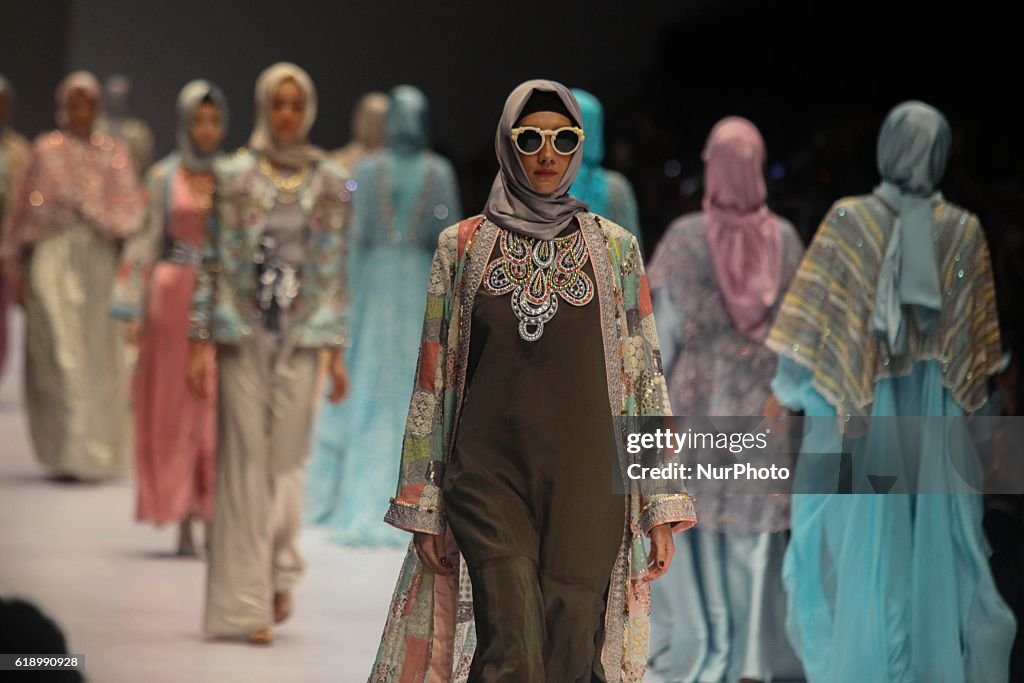 Anniesa Hasibuan show during The Jakarta Fashion Week