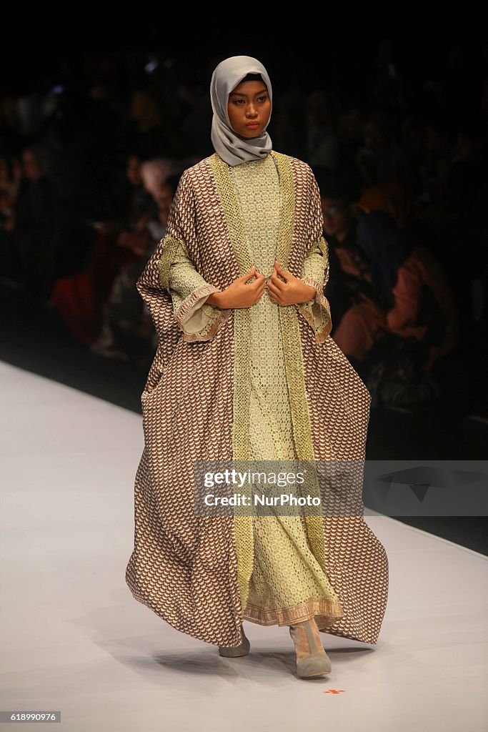 Anniesa Hasibuan show during The Jakarta Fashion Week