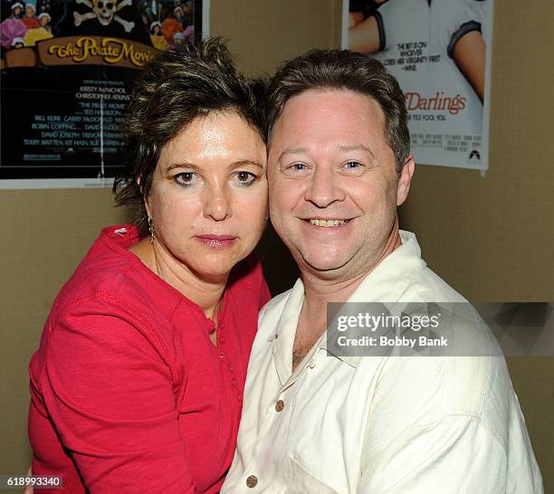 Kristy McNichol and Scott Schwartz attend 2016 Chiller Theatre Expo Day 1 at Parsippany Hilton on October 28, 2016 in Parsippany, New Jersey.