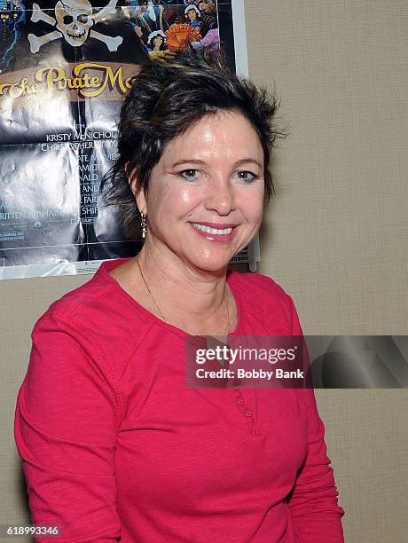 Kristy McNichol attends 2016 Chiller Theatre Expo Day 1 at Parsippany Hilton on October 28, 2016 in Parsippany, New Jersey.