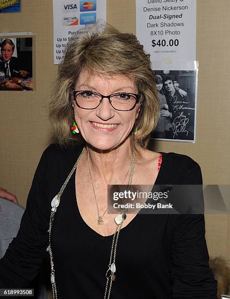 Denise Nickerson attends 2016 Chiller Theatre Expo Day 1 at Parsippany Hilton on October 28, 2016 in Parsippany, New Jersey.