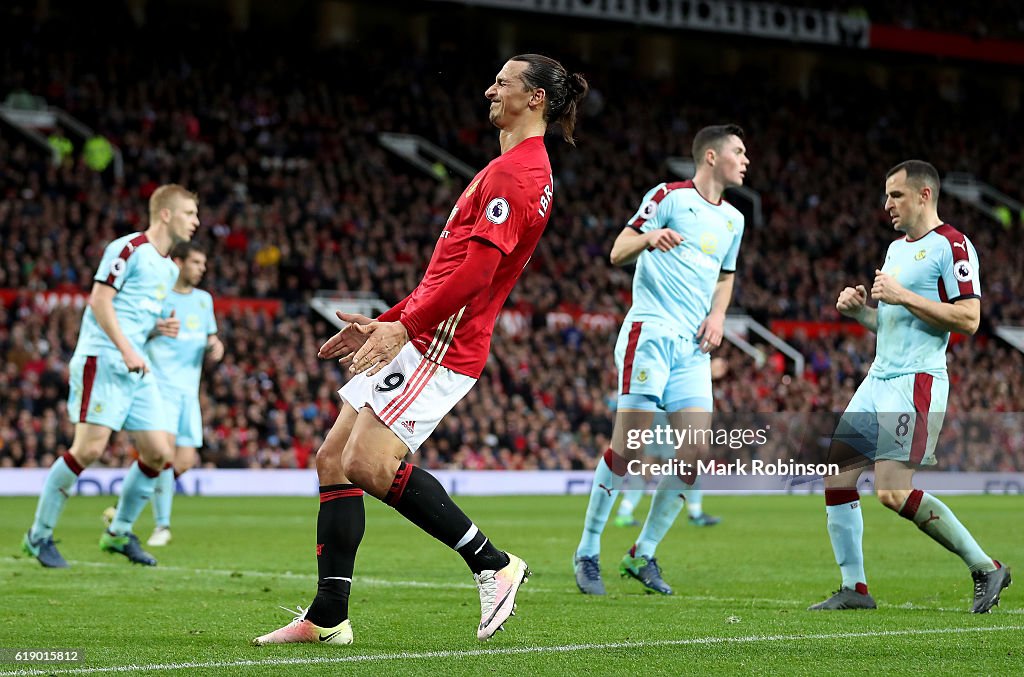 Manchester United v Burnley - Premier League