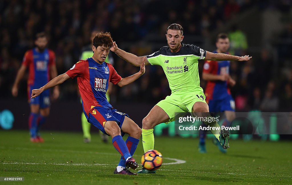 Crystal Palace v Liverpool - Premier League