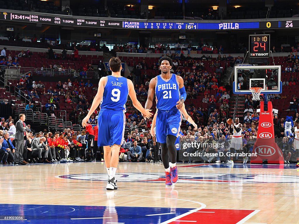 Philadelphia 76ers V Atlanta Hawks