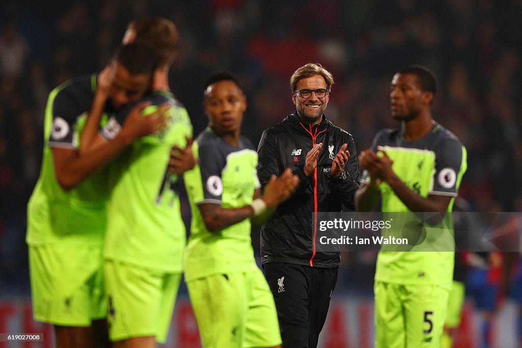 Crystal Palace v Liverpool - Premier League