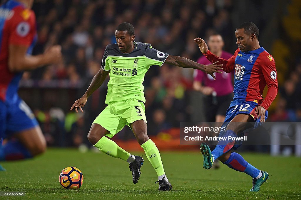 Crystal Palace v Liverpool - Premier League