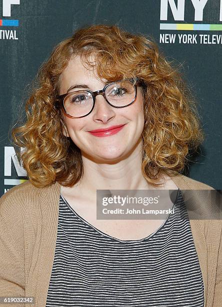 Jo Firestone attends Development Day Panels during the 12th Annual New York Television Festival at Helen Mills Theater on October 29, 2016 in New...