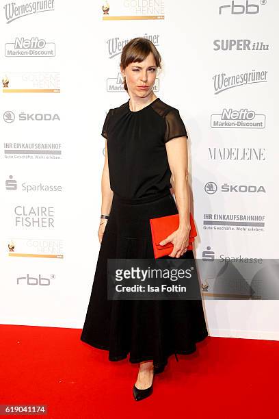 German actress Anneke Kim Sarnau attends the Goldene Henne on October 28, 2016 in Leipzig, Germany.