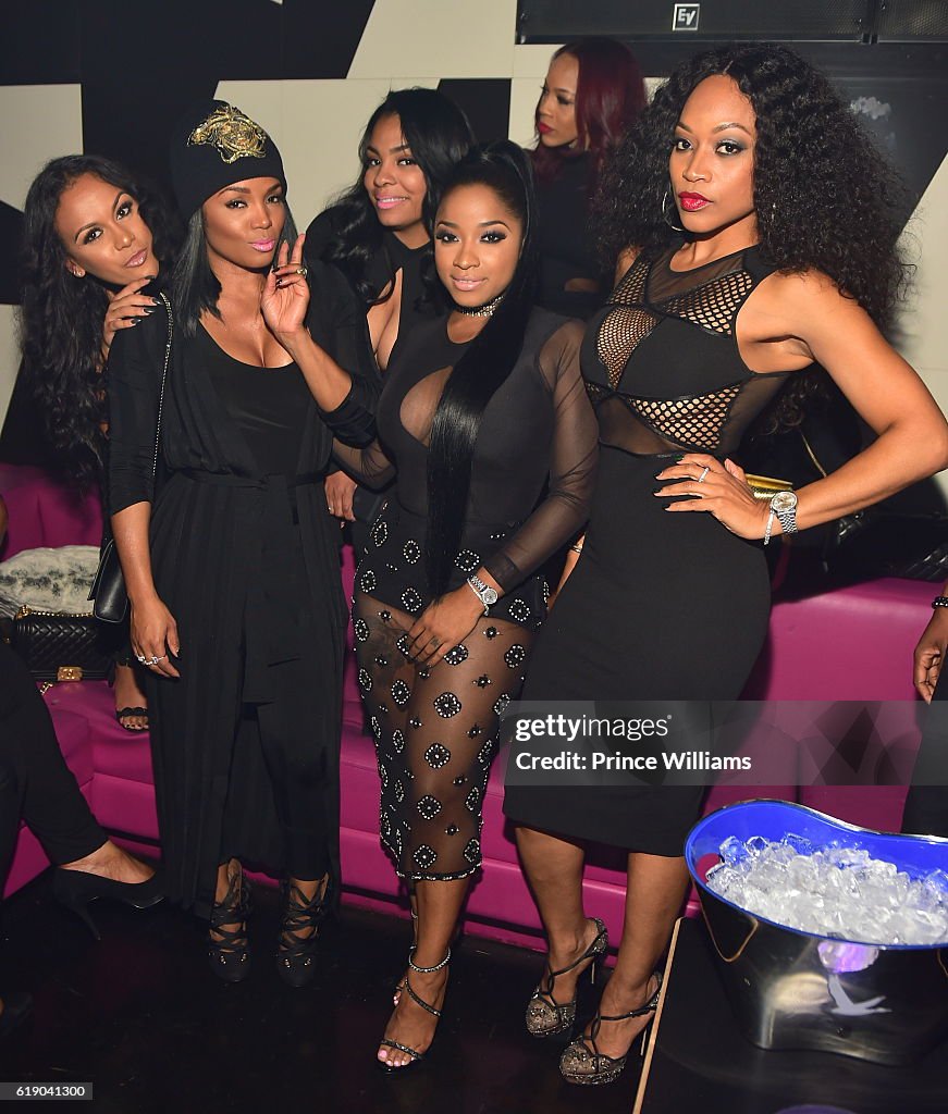 Toya Wright's All Black Birthday Affair