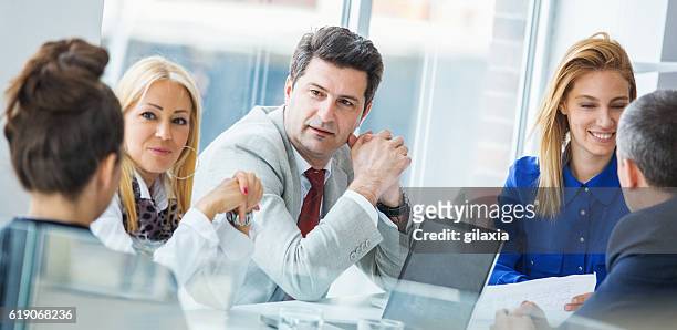 business meeting. - chairperson stock pictures, royalty-free photos & images