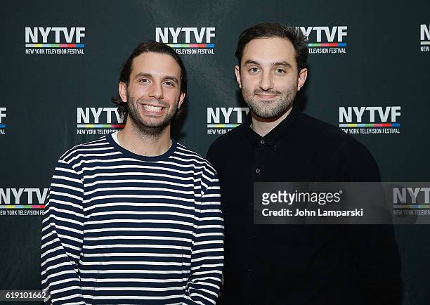 Phil Matarese and Mike Luciano of "Animals" attend Development Day Panels during the 12th Annual New York Television Festival at Helen Mills Theater...