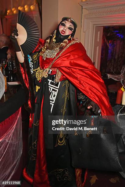 Daniel Lismore attends Halloween at Annabel's at 46 Berkeley Square on October 29, 2016 in London, England.