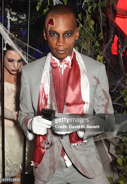 Eric Underwood attends Halloween at Annabel's at 46 Berkeley Square on October 29, 2016 in London, England.