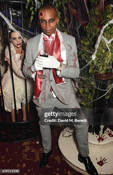 Eric Underwood attends Halloween at Annabel's at 46 Berkeley Square on October 29, 2016 in London, England.