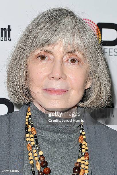 Author Anne Rice attends Entertainment Weekly's Popfest at The Reef on October 29, 2016 in Los Angeles, California.