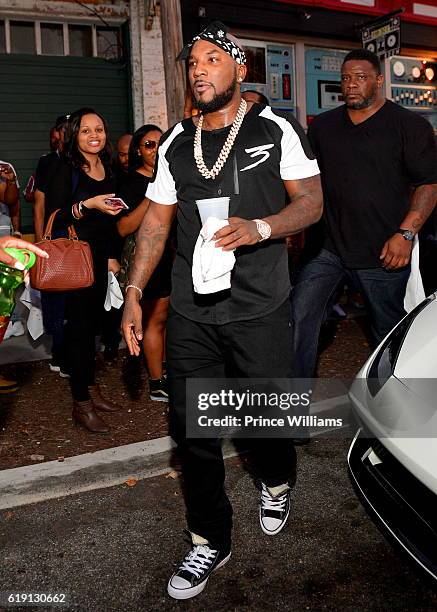 Young Jeezy attends The jeezy Secret show at the Music Room on October 29, 2016 in Atlanta, Georgia.