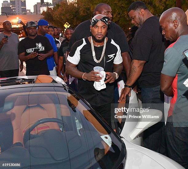 Young Jeezy attends The jeezy Secret show at the Music Room on October 29, 2016 in Atlanta, Georgia.