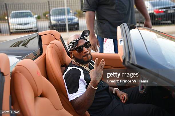 Young Jeezy attends The jeezy Secret show at the Music Room on October 29, 2016 in Atlanta, Georgia.