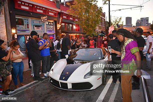 Young Jeezy attends The jeezy Secret show at the Music Room on October 29, 2016 in Atlanta, Georgia.