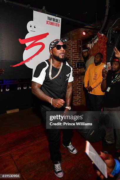 Young Jeezy Performs at the Jeezy Secret show at the Music Room on October 29, 2016 in Atlanta, Georgia.