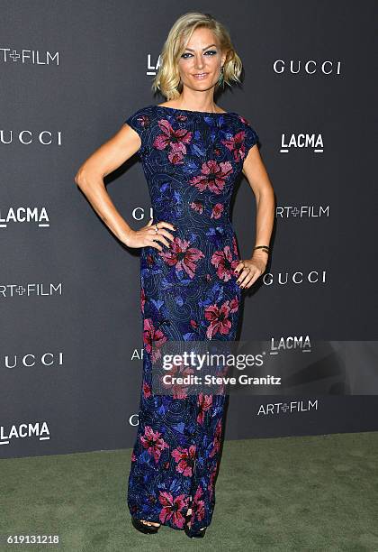Director Lucy Walker attends the 2016 LACMA Art + Film Gala honoring Robert Irwin and Kathryn Bigelow presented by Gucci at LACMA on October 29, 2016...