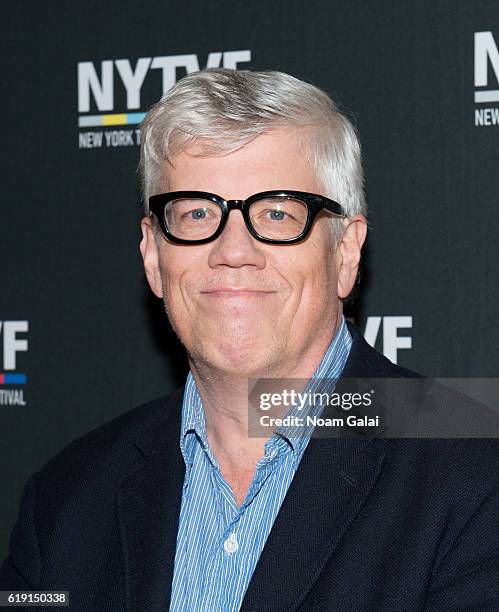 Television producer Peter Tolan of the American television series "Outsiders" attends the NYTVF Development Day panels during the 12th Annual New...